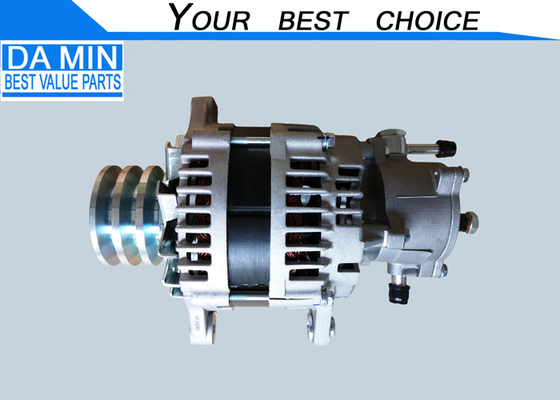 24V 80A 발전기 8973515741 엔진 4HF1 4HG1 4HJ1 진공 펌프 2 핀 플러그 알루미늄 부대 부품
