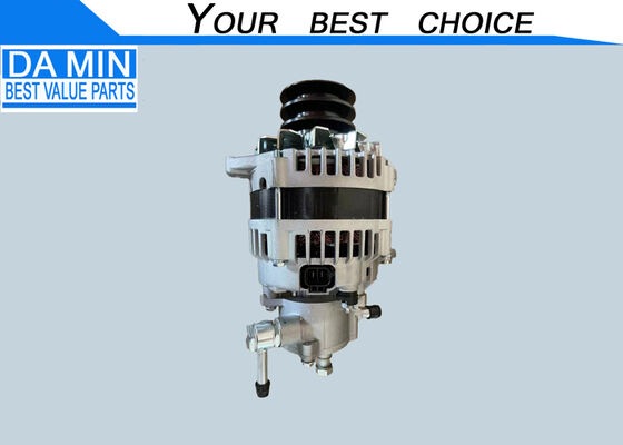 24V 80A 발전기 8973515741 엔진 4HF1 4HG1 4HJ1 진공 펌프 2 핀 플러그 알루미늄 부대 부품